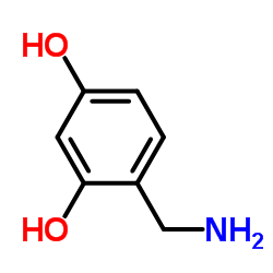4-(Aminomethyl)-1,3-benzenediol structure