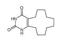 5,6,7,8,9,10,11,12,13,14-decahydrocyclododeca(1,2-d)pyrimidine(1H,3H)-2,4-dione Structure