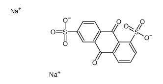 disodium 9,10-dihydro-9,10-dioxoanthracene-1,6-disulphonate Structure