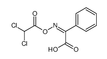 2-phenyl-2-(2,2-dichloroacetoxyimino)acetic acid Structure