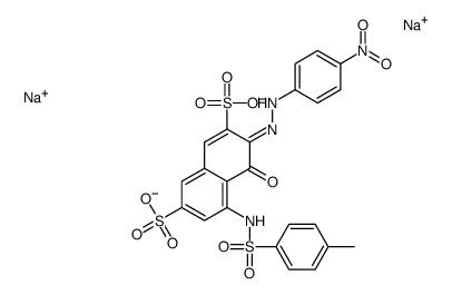 disodium 4-hydroxy-3-[(4-nitrophenyl)azo]-5-[[(p-tolyl)sulphonyl]amino]naphthalene-2,7-disulphonate picture