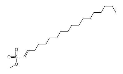 methyl octadec-1-ene-1-sulfonate Structure