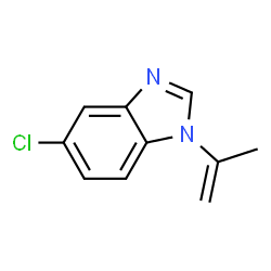 1H-Benzimidazole,5-chloro-1-(1-methylethenyl)-(9CI) structure