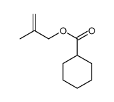 2-methylprop-2-enyl cyclohexanecarboxylate Structure