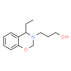 2H-1,3-Benzoxazine-3(4H)-propanol,4-ethyl-,(-)-(9CI)结构式