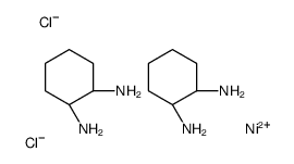 bis(cis-1,2-diaminocyclohexane)nickel(II) chloride结构式