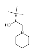 (R)-3,3-dimethyl-1-piperidinobutan-2-ol结构式