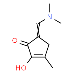 2-Cyclopenten-1-one,5-[(dimethylamino)methylene]-2-hydroxy-3-methyl-(9CI)结构式