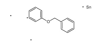 trimethyl-(3-phenylmethoxyphenyl)stannane Structure