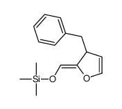 (3-benzyl-3H-furan-2-ylidene)methoxy-trimethylsilane Structure