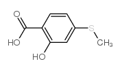 Benzoic acid, 2-hydroxy-4-(methylthio)- picture