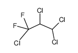1,2,3,3-tetrachloro-1,1-difluoropropane Structure