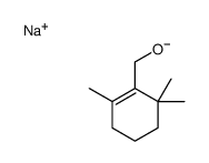 sodium 2,2,6-trimethylcyclohexanemethanolate , didehydro derivative picture