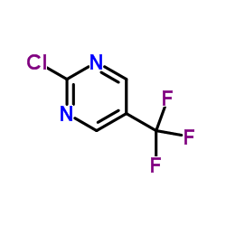 2-氯-5-三氟甲基嘧啶结构式