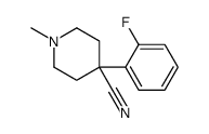 4-(2-Fluorophenyl)-1-Methylpiperidine-4-carbonitrile picture