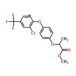 2-[4-(3-氯-5-三氟甲基-2-吡啶氧基)苯氧基]丙酸甲酯图片