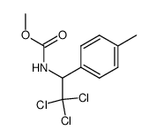 methyl (2,2,2-trichloro-1-(p-tolyl)ethyl)carbamate结构式