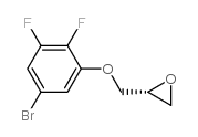 (R)-2-((5-溴-2,3-二氟苯氧基)甲基)环氧乙烷结构式