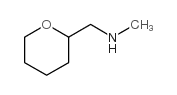 N-methyl-1-(oxan-2-yl)methanamine structure