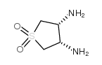 3,4-Thiophenediamine,tetrahydro-,1,1-dioxide,cis-(9CI) structure