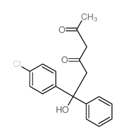 2,4-Hexanedione,6-(p-chlorophenyl)-6-hydroxy-6-phenyl- (6CI,8CI) picture