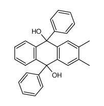 2,3-dimethyl-9,10-diphenyl-9,10-dihydro-anthracene-9,10-diol Structure