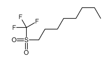 1-(trifluoromethylsulfonyl)octane结构式