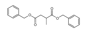 Methylbernsteinsaeure-dibenzylester Structure