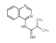 Guanidine,N,N-dimethyl-N'-4-quinazolinyl-结构式