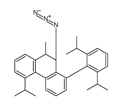 2-azido-1,3-bis[2,6-di(propan-2-yl)phenyl]benzene结构式