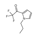 Ethanone, 2,2,2-trifluoro-1-(1-propyl-1H-pyrrol-2-yl)- (9CI)结构式