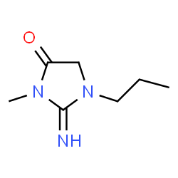 4-Imidazolidinone,2-imino-3-methyl-1-propyl-(9CI) picture