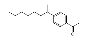 1-[4-(1-methyl-heptyl)-phenyl]-ethanone Structure