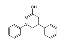 3-phenyl-4-(phenylthio)butyric acid Structure
