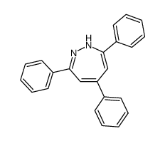 3,5,7-triphenyl-1H-1,2-diazepine Structure
