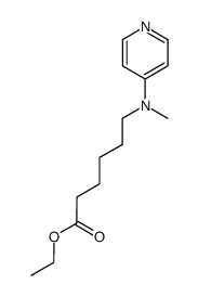 ethyl 6-(methyl(pyridin-4-yl)amino)hexanoate Structure