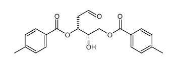 L-erythro-Pentose, 2-deoxy-, 3,5-bis(4-methylbenzoate) Structure