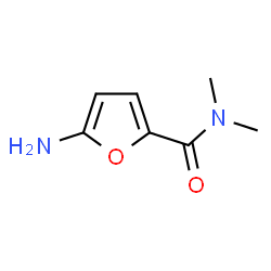 2-Furancarboxamide,5-amino-N,N-dimethyl-结构式