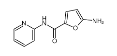 5-amino-N-pyridin-2-ylfuran-2-carboxamide结构式