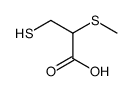 2-methylsulfanyl-3-sulfanylpropanoic acid结构式