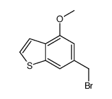 6-(bromomethyl)-4-methoxy-1-benzothiophene结构式