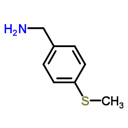 1-[4-(Methylsulfanyl)phenyl]methanamine Structure