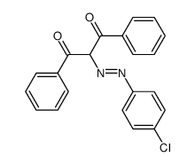 1,3-diketo-1,3-diphenyl-2-(p-chlorophenylazo)propane Structure