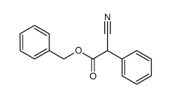 benzyl α-phenylcyanoacetate Structure