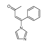 4-imidazol-1-yl-4-phenyl-but-3-en-2-one结构式