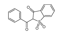 2-benzoyl-1,1-dioxo-1-benzothiophen-3-one Structure