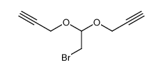 bromoacetaldehyde dipropargyl acetal Structure