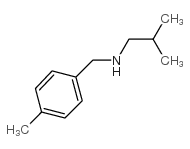 2-methyl-N-[(4-methylphenyl)methyl]propan-1-amine结构式