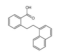 2-(2-naphthalen-1-ylethyl)benzoic acid结构式