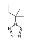 1-(2-methylbutan-2-yl)tetrazole Structure